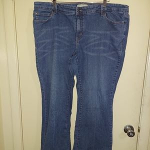 Levi's plus size 22 short bootcut 590 jeans
